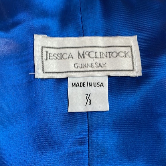 Jessica McClintock Gunne Sax Bridesmaid / Prom / Costume gown dress - Picture 10 of 15